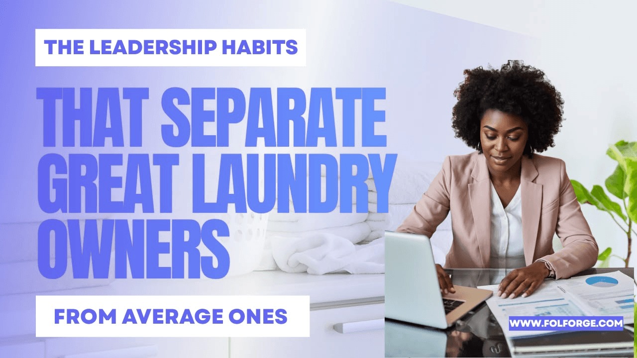 The Leadership Habits in Laundry Business That Separate Great Laundry Owners From Average Ones